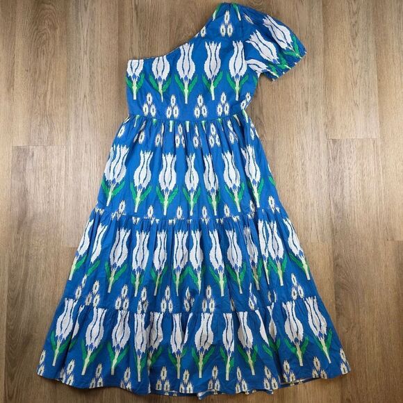 Oliphant One Shoulder Maxi Dress Size M - Picture 4 of 8